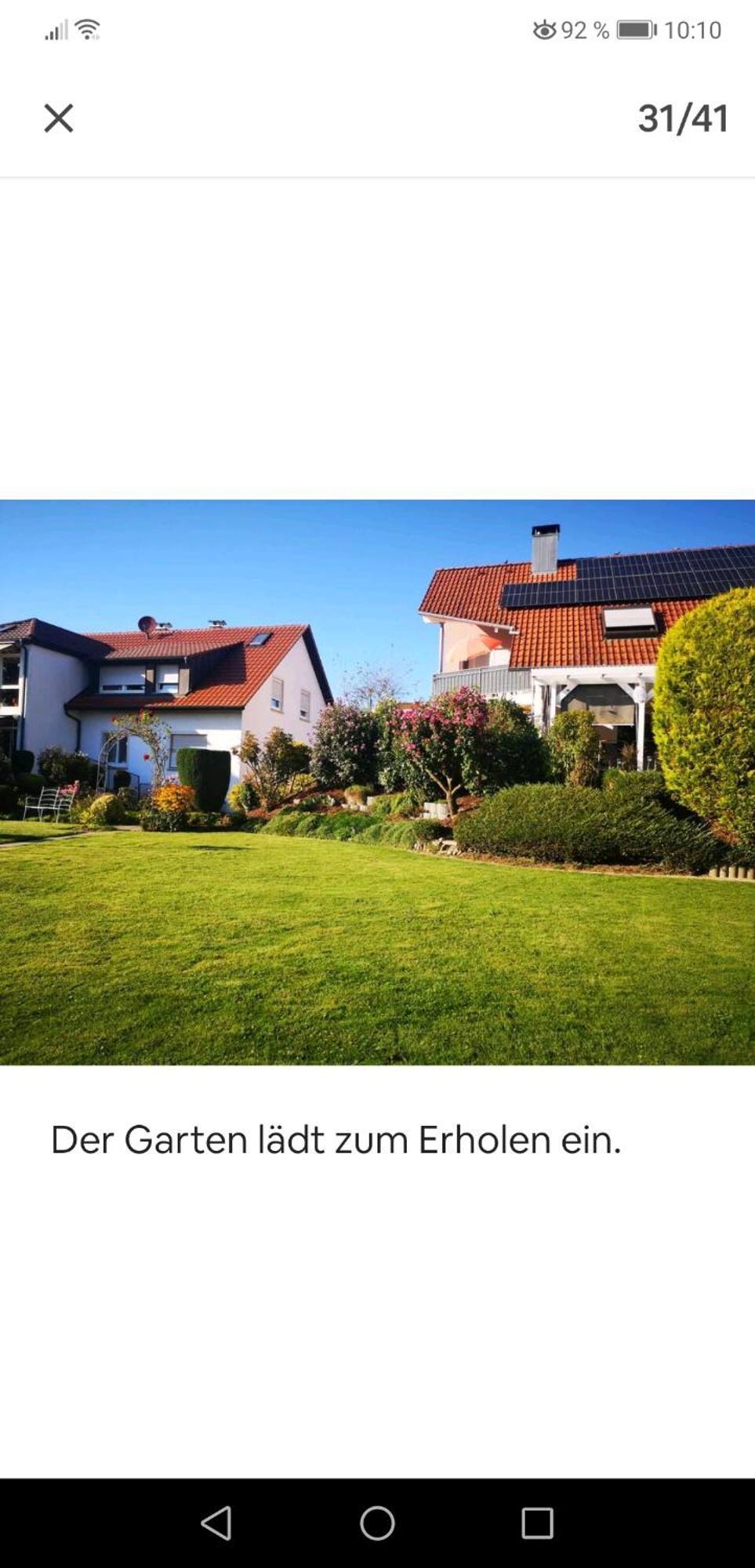 Ferienwohnung Im Gruenen, 10 Km Rv, 30 Km Bodensee, Kueche Bad Balkon Wolpertswende Quarto foto